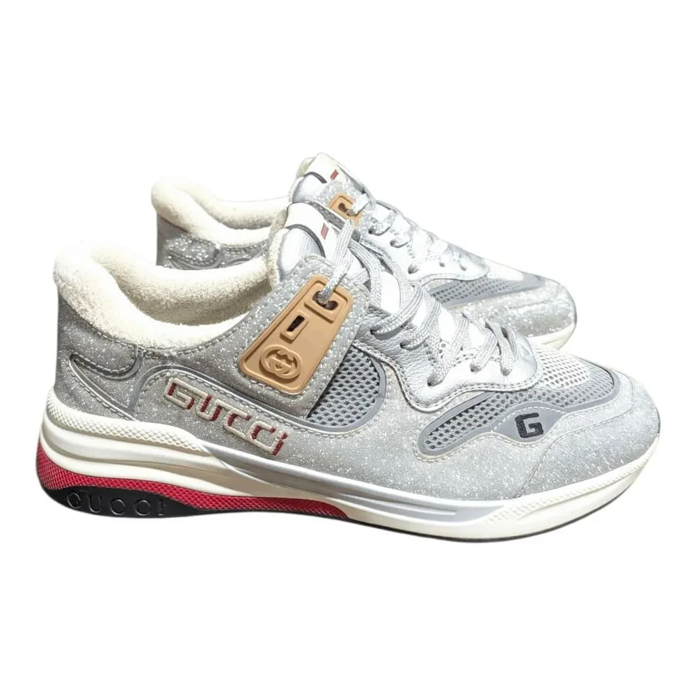 GUCCI Glitter Ultraspace Sneaker Size 10